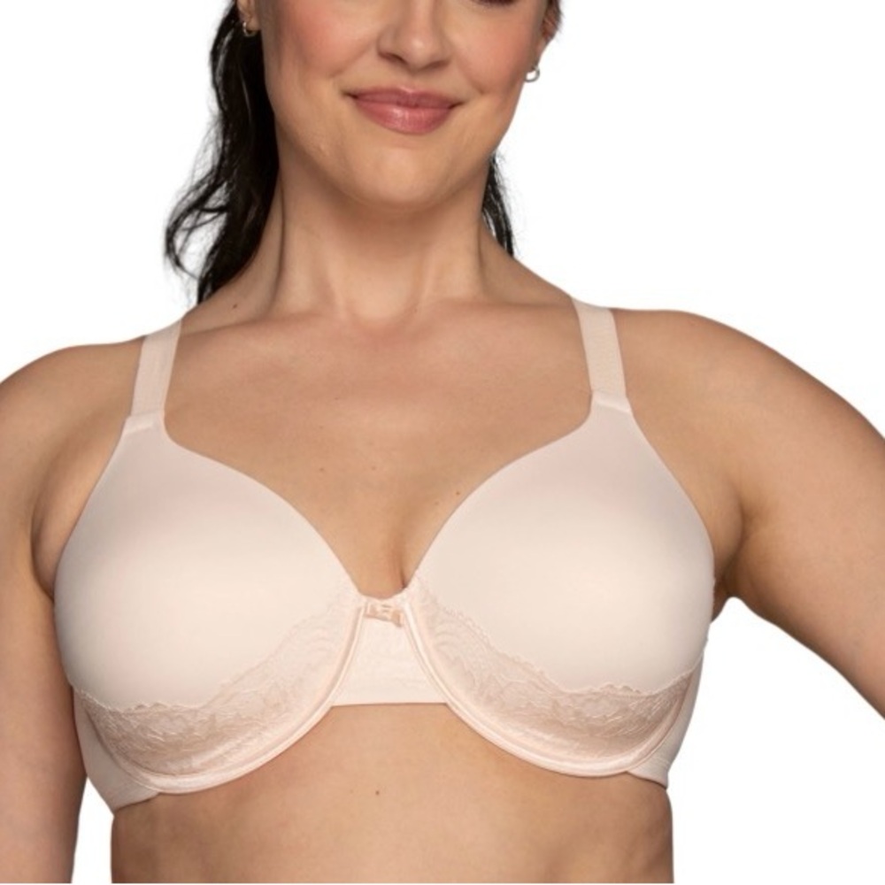 Vanity Fair Soft Pink Lace Bra